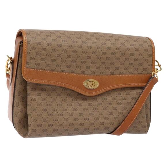 GUCCI Micro GG Supreme Shoulder Bag Pvc Beige 001 115 6165 001 115 6165 - Picture 1 of 16